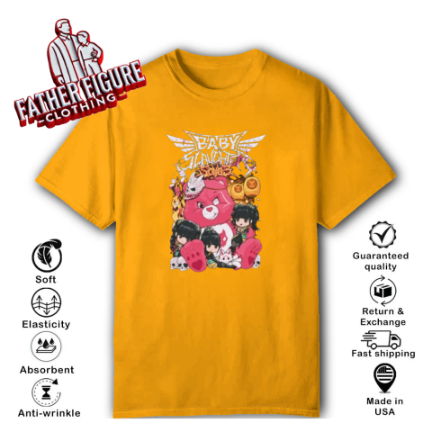 ミュージシャン BABYL BABY SLAUGHTER BEAR TEE XL Babymetal - Song3 Tee