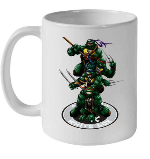 MLB Baseball Chicago White Sox Teenage Mutant Ninja Turtles Shirt Ceramic Mug 11oz