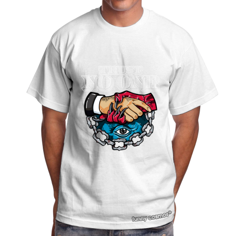 Air Jordan 1 UNC to CHI Matching Sneaker Tshirt Trust No One Eye Red White Blue Jordan Tshirt