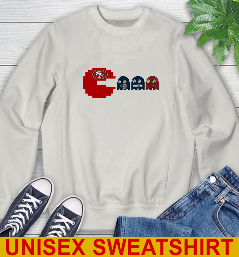San Francisco 49ers NFL Football Pac Man Champion Sweatshirt 12