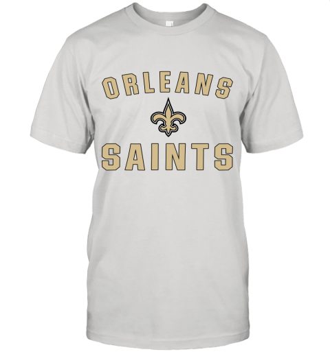 Orleans Saints NFL Pro Line By Fanatics Branded Gray Victory Unisex Jersey Tee