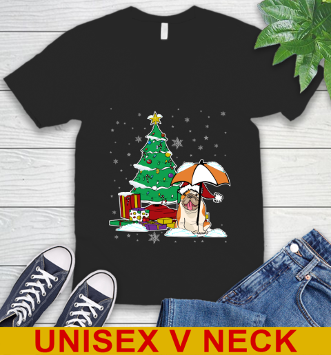 Bulldog Christmas Dog Lovers Shirts 47