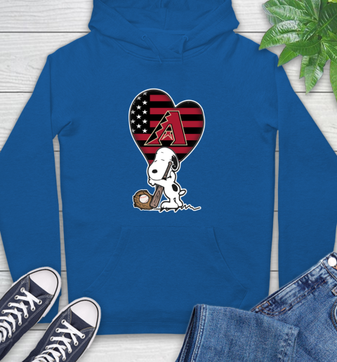 Washington Capitals MLB Baseball The Peanuts Movie Adorable Snoopy Hoodie 9