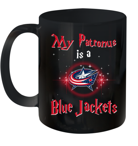 NHL Hockey Harry Potter My Patronus Is A Columbus Blue Jackets Ceramic Mug 11oz