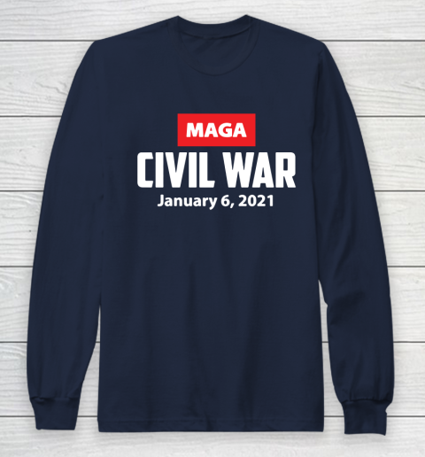 Maga Civil War Long Sleeve T-Shirt 2