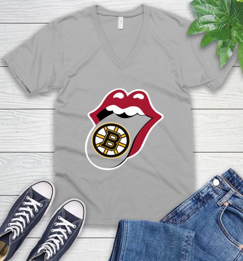 Boston Bruins NHL Hockey Lips I Root For My Team Adoring Fan 52