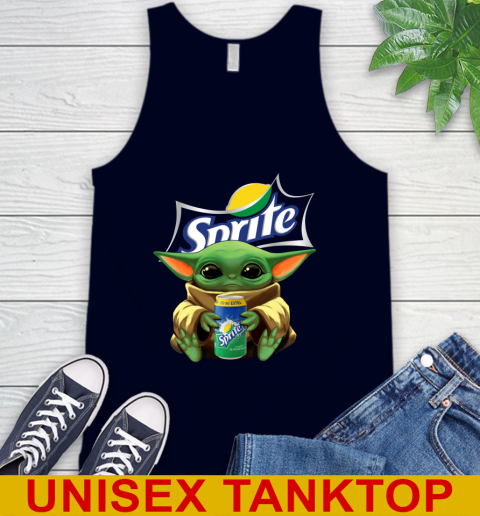 Star Wars Baby Yoda Hugs Sprite Soft Drink Shirt 72