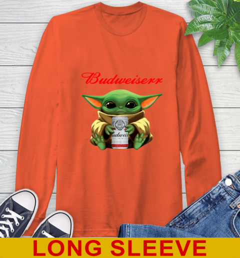 Star Wars Baby Yoda Hugs Budweiser Beer Shirt 62
