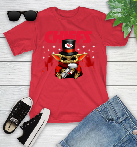 Super Bowl Baby Yoda Loves The Kansas City Chiefs Star Wars NFL Shirts 104
