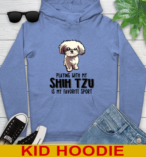 Playing with my shih tzu is my favorite sport 120