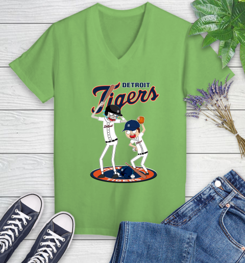 MLB Detroit Tigers Rick And Morty Baseball 87