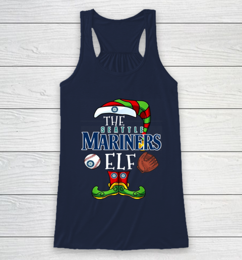Seattle Mariners Christmas ELF Funny MLB Racerback Tank 8