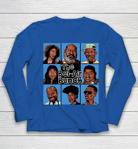 The Bel Air Bunch Fresh Prince Of Bel Air Youth Long Sleeve 7