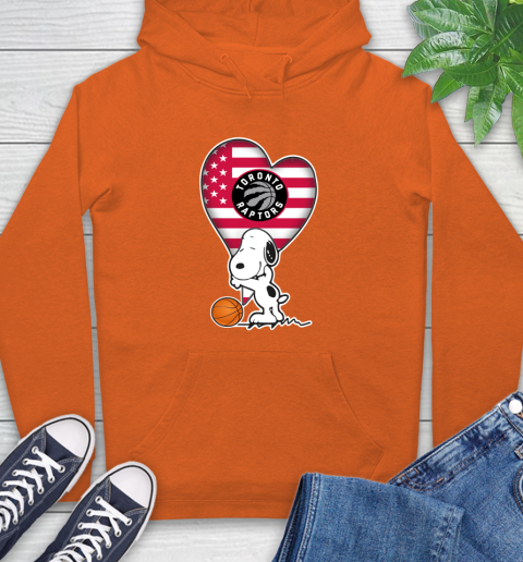 Toronto Raptors NBA Basketball The Peanuts Movie Adorable Snoopy Hoodie 5