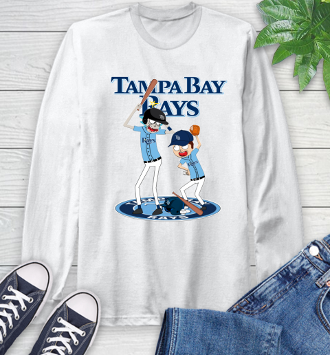 MLB Tampa Bay Rays Rick And Morty Baseball 58