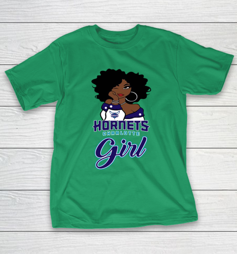 Charlotte Hornets Girl NBA T-Shirt 7
