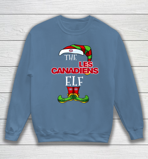 Montreal Canadiens Christmas ELF Funny NHL Sweatshirt 6