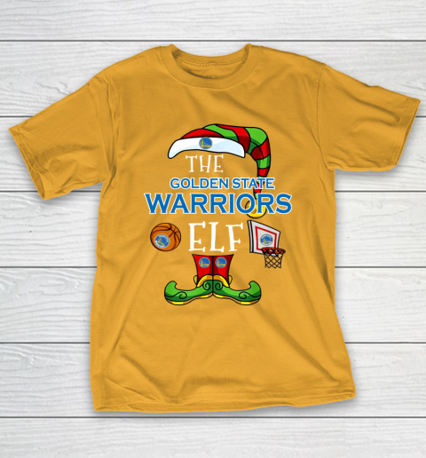 Golden State Warriors Christmas ELF Funny NBA T-Shirt 2