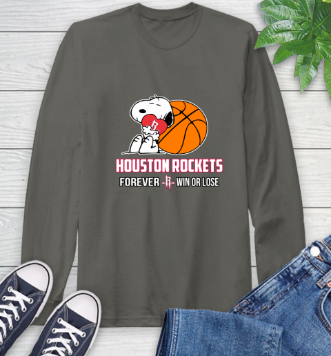 NBA The Peanuts Movie Snoopy Forever Win Or Lose Basketball Houston Rockets 65