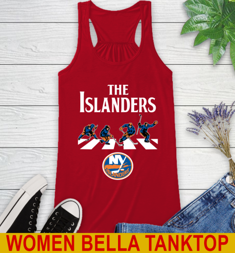 NHL Hockey New York Islanders The Beatles Rock Band Shirt Racerback Tank 4