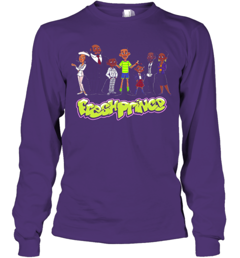 fresh prince of bel air shirt purple