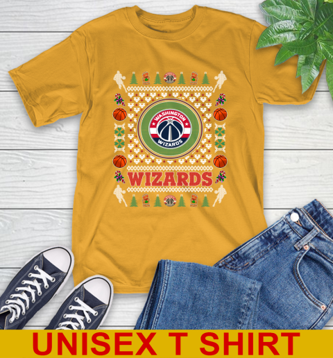 Washington Wizards Merry Christmas NBA Basketball Loyal Fan T-Shirt 2