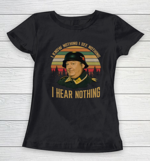 I Know Nothing I See Nothing I Hear Nothing Women's T-Shirt