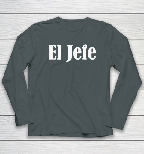 Coach Pop El Jefe (print on front and back) Long Sleeve T-Shirt 3