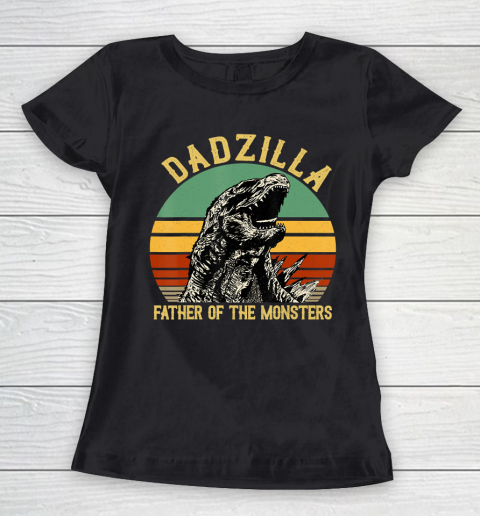 Father gift shirt Vintage Dadzilla Father Of The Monsters Fathers Day Gift T Shirt Women's T-Shirt