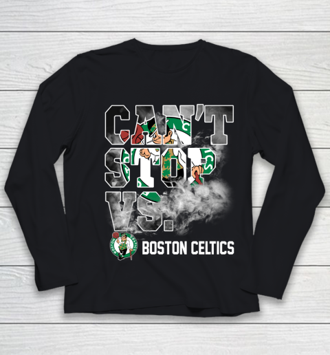 NBA Boston Celtics Basketball Can't Stop Vs Youth Long Sleeve