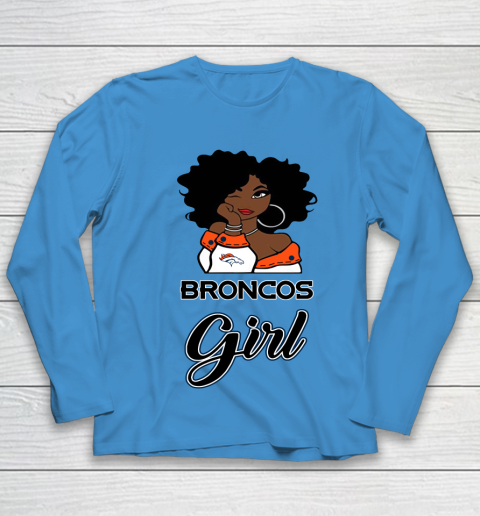 Denver Broncos Girl NFL Youth Long Sleeve 7