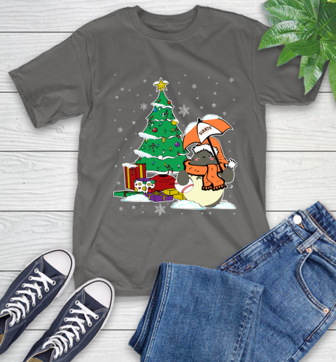 San Francisco Giants MLB Baseball Cute Tonari No Totoro Christmas Sports T-Shirt 10