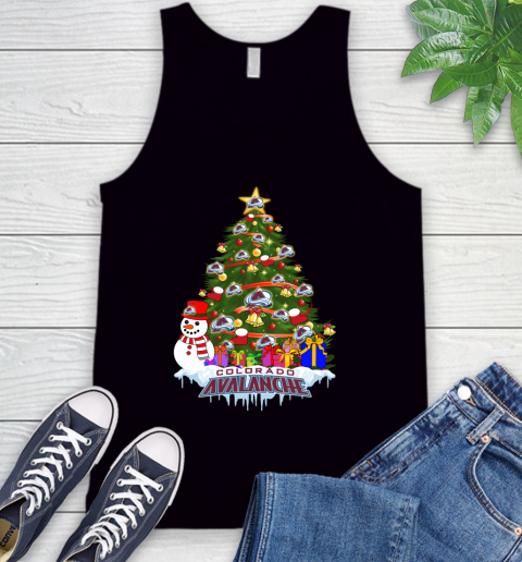 Colorado Avalanche Merry Christmas NHL Hockey Sports Tank Top 2