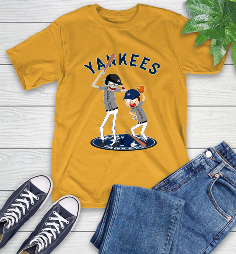 MLB New York Yankees Rick And Morty Baseball 3