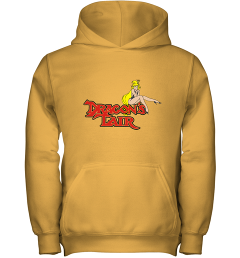 ibkv dragons lair daphne baseball shirts youth hoodie 43 front gold