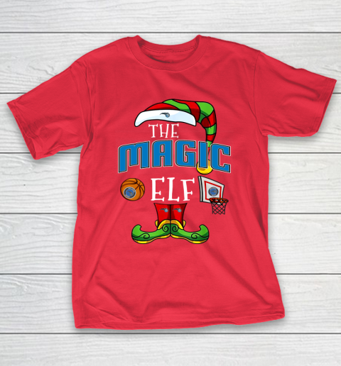 Orlando Magic Christmas ELF Funny NBA T-Shirt 9