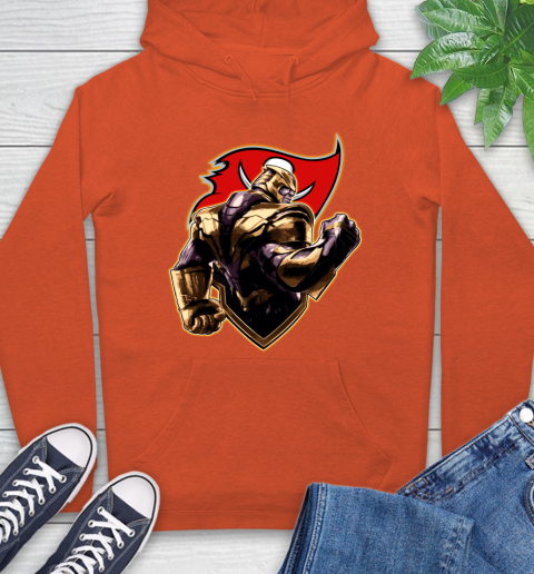 NFL Thanos Avengers Endgame Football Sports Tampa Bay Buccaneers Hoodie 5