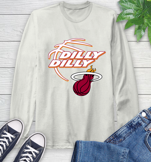 NBA Miami Heat Dilly Dilly Basketball Sports Long Sleeve T-Shirt 12