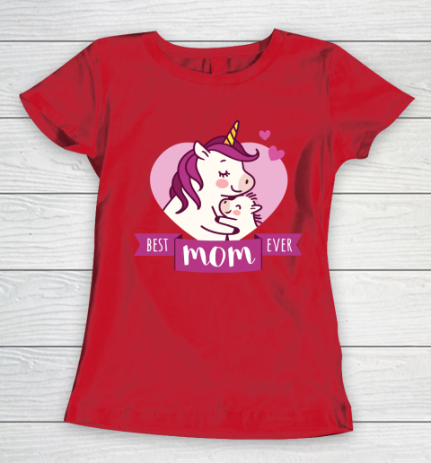 Mother's Day Funny Gift Ideas Apparel  Best Mom Ever T Shirt Women's T-Shirt 9