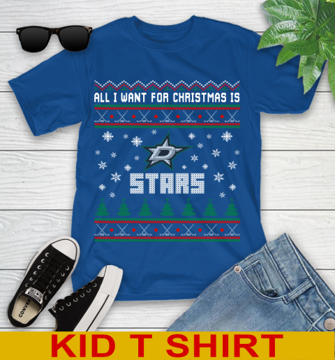 Dallas Stars NHL Hockey All I Want For Christmas Is My Team Sports 106