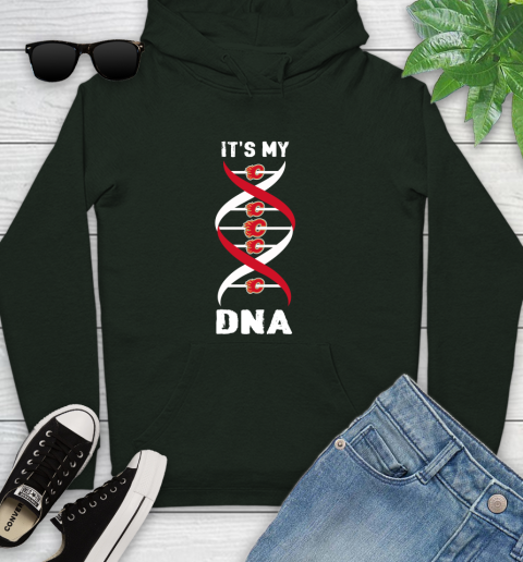 Calgary Flames NHL Hockey It's My DNA Sports Youth Hoodie 14