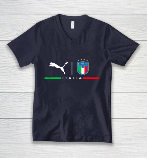 Italy Jersey Soccer Football 2020 2021 Italian Italia V-Neck T-Shirt 2
