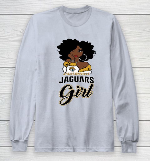 Jacksonville Jaguars Girl NFL Long Sleeve T-Shirt 6