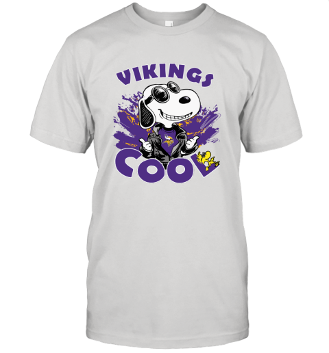 Minnesota Vikings Snoopy Joe Cool We're Awesome Shirt