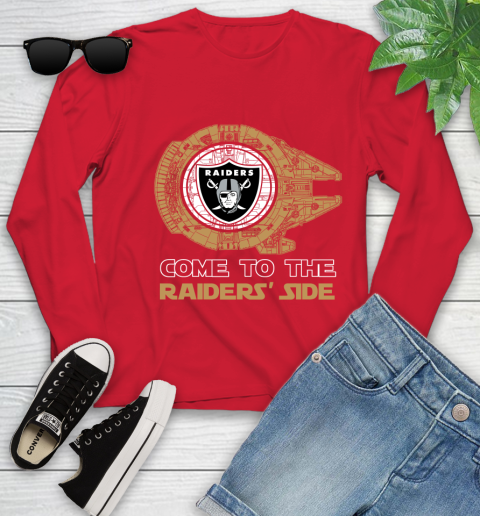 NFL Come To The Oakland Raiders Wars Football Sports Youth Long Sleeve 11