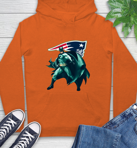 Patriots batman sweatshirt discount
