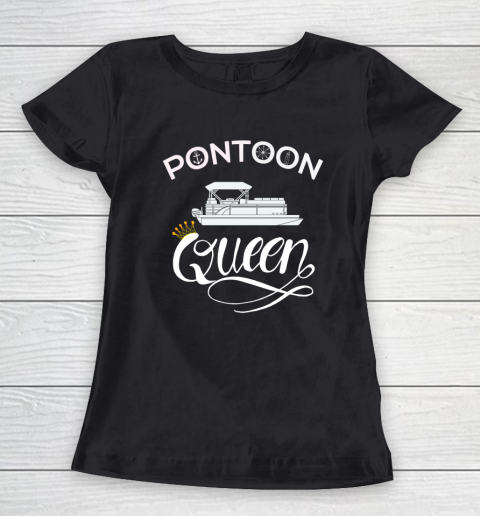 Pontoon Queen Costume Pontoon Boat Women's T-Shirt