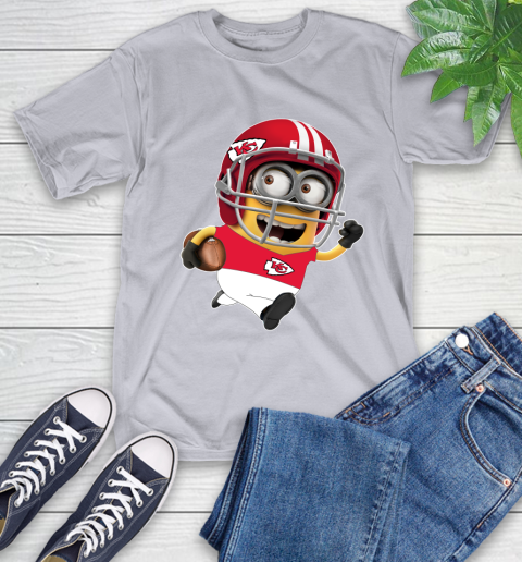 NFL Kansas City Chiefs Minions Disney Football Sports T-Shirt 6