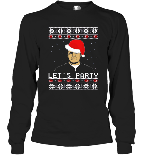 Belichick Lets Party Christmas Ugly Sweater Long Sleeve