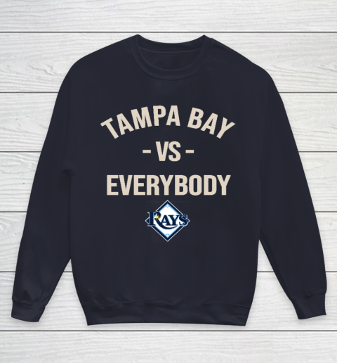 Tampa Bay Rays Vs Everybody Youth Sweatshirt 2
